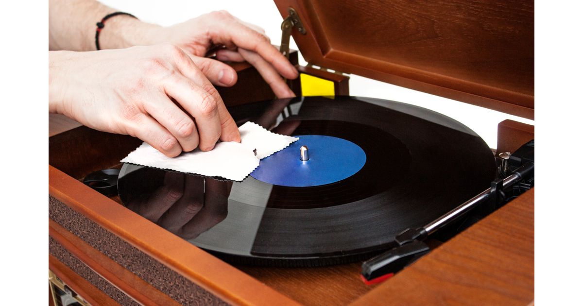 Como limpar disco de vinil